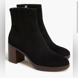 J.Crew Platform Boots in Black. New in Box.